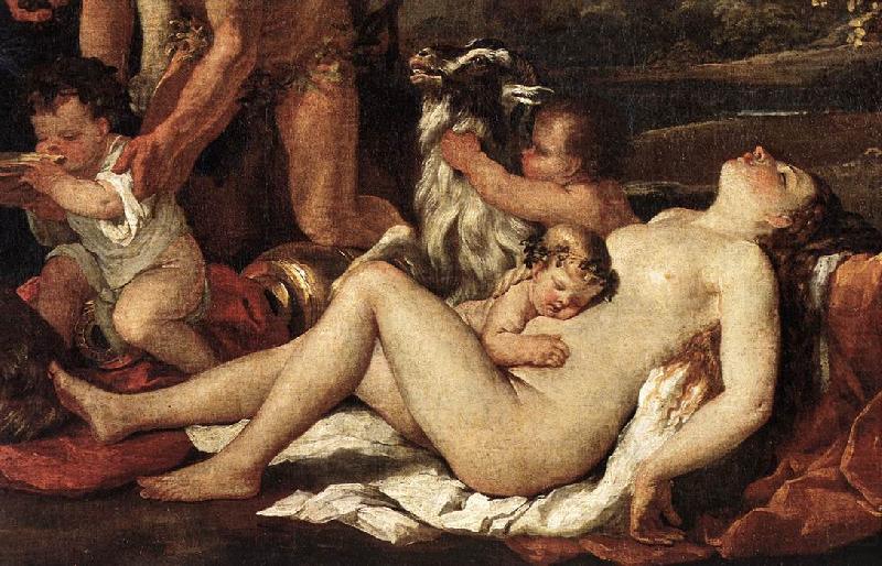 POUSSIN, Nicolas The Nurture of Bacchus (detail) af china oil painting image